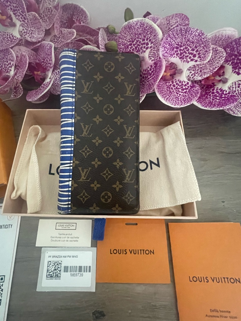 Louis Vuitton Patchwork Collection Portefeuille Brazza Wallet | Full Inclusion